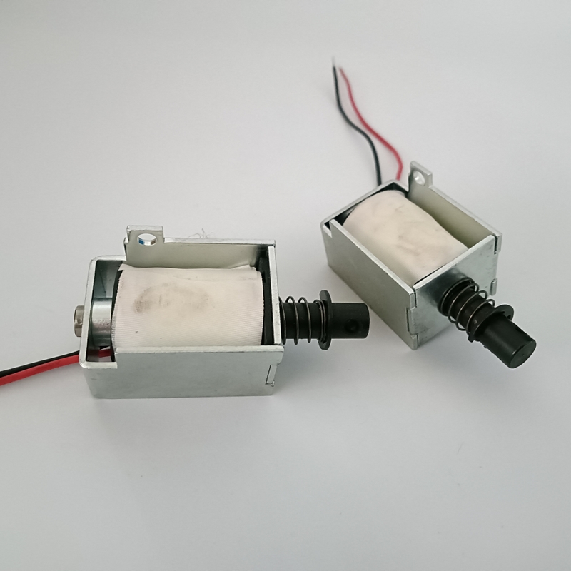Dc in opposizione dell'elettrovalvola a solenoide del micro solenoide lineare un azionatore in opposizione da 12 volt